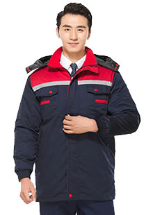 棉衣工裝棉服工作服拼色款